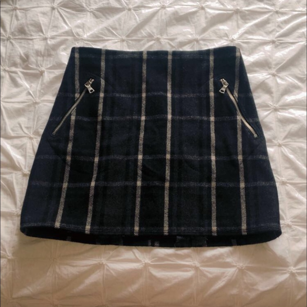 Plaid Mini Skirt